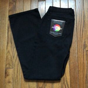 NWT Newport News Jeanology black jeans Size 12
